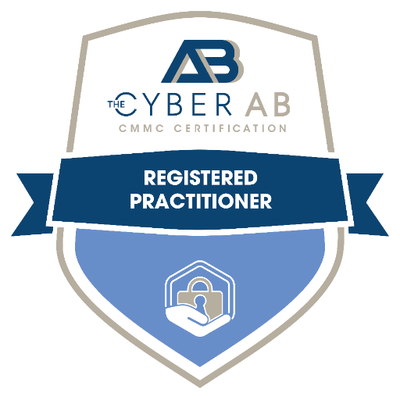 CyberAB Registered Practitioner (RP) — CMMC, issued by The Cyber AB
