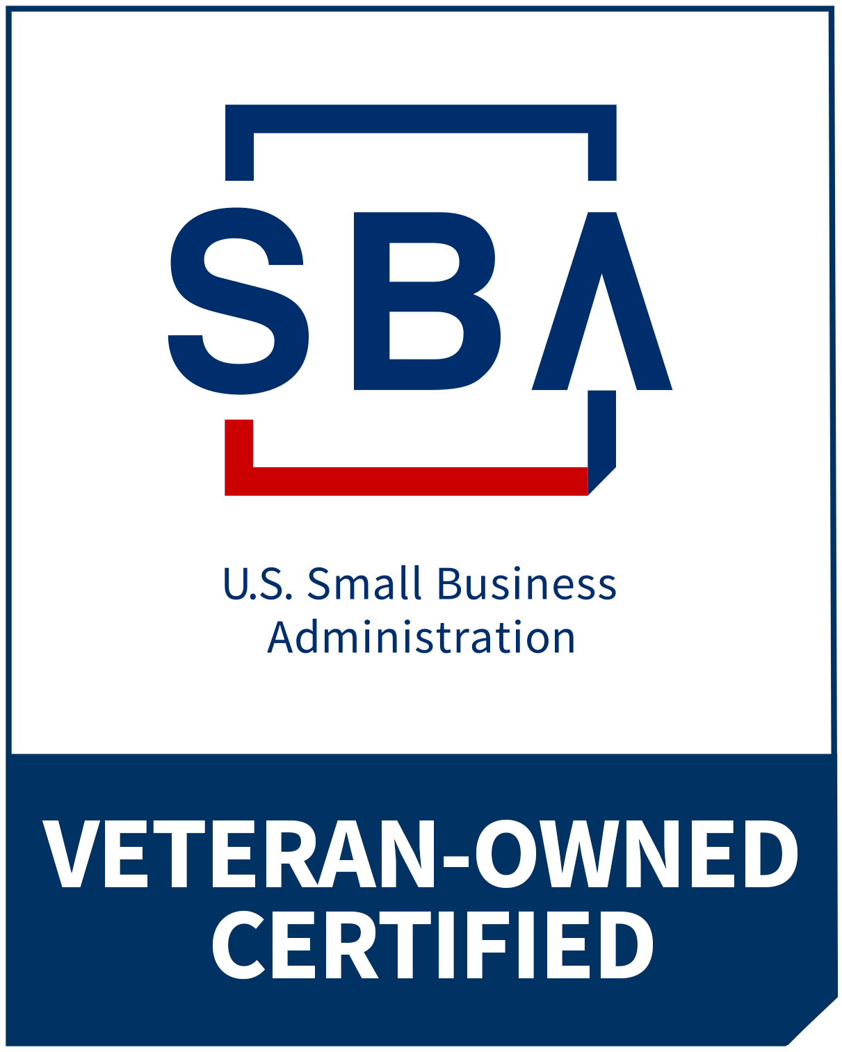 SBA Veteran-Owned Small Business certified badge